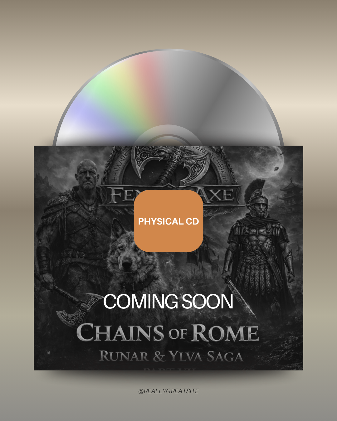 Physical CD´s Coming soon