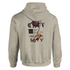 Lira Bequemer Hoodie beige mit urbanem Design und bequemen Schnitt, ideal für entspannte Stunden
